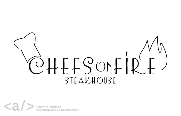 Logo de Chefs on fire