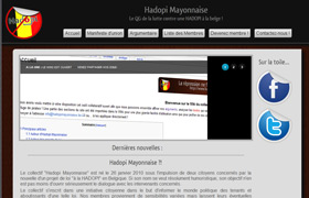 Screenshot Hadopi Mayonnaise